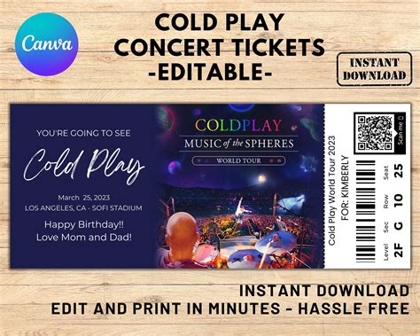 Coldpaly tickets